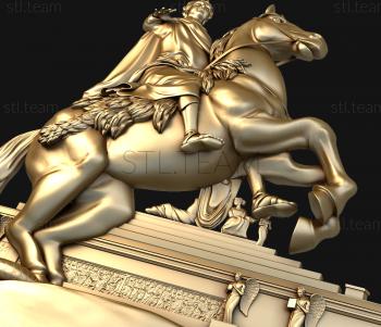 3D model Monument to Peter the Great (STL)